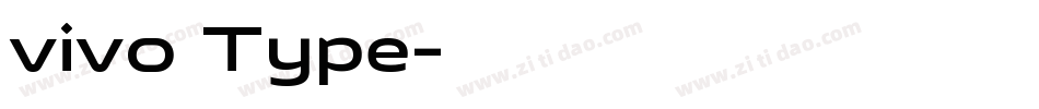 vivo Type字体转换